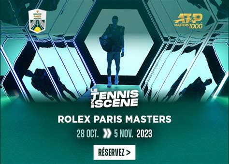 billetterie rolex paris masters|atp masters 1000 paris 2023.